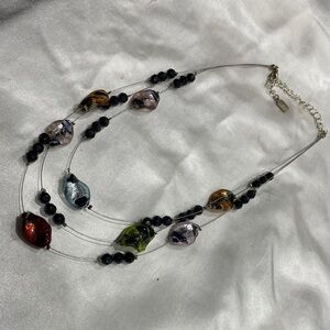 Elegant Multicolor Beaded Necklace